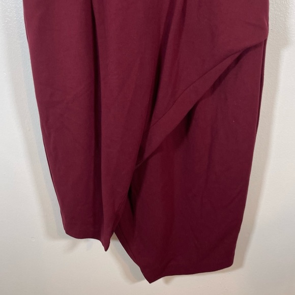 Blaque Label Burgundy Mini Dress - Picture 4 of 13
